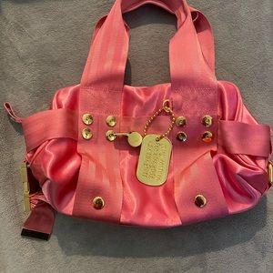 Juicy Couture small purse hot pink